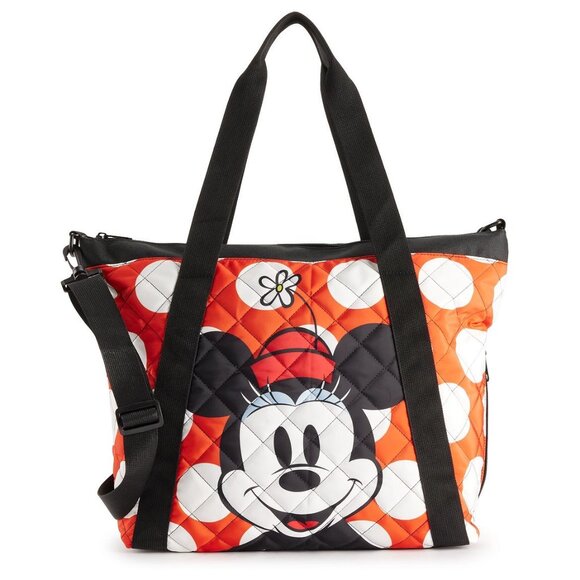 Disney Minnie Mouse Tote Bag - Travel Bag, Weekender - Picture 1 of 5
